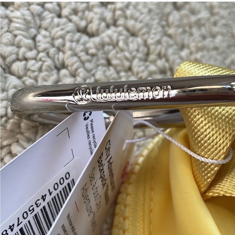 Lululemon Sunray Yellow City Adventurer Backpack Nano - Picture 7 of 16
